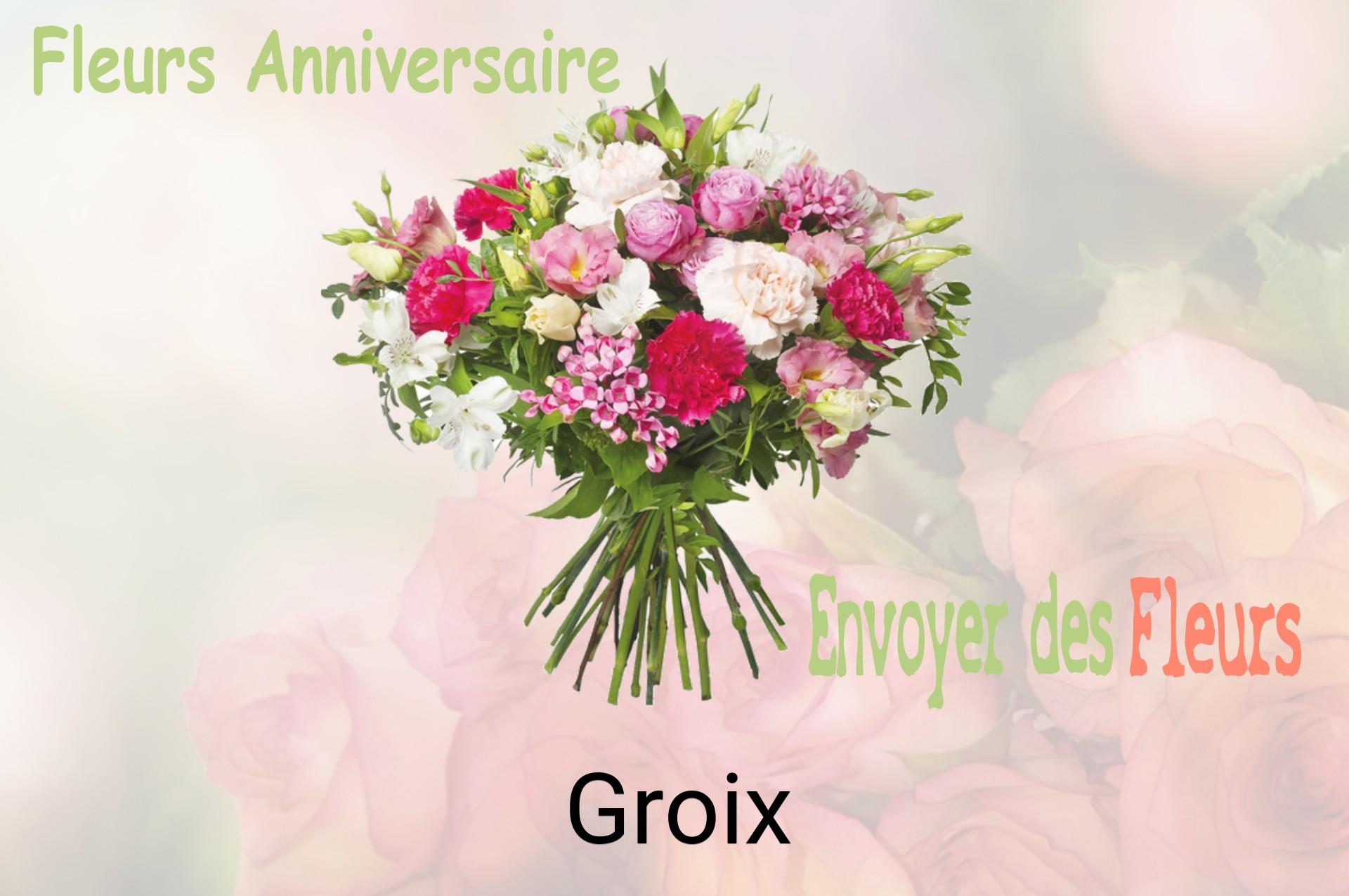 Bouquet de fleurs d’anniversaire livré à Groix