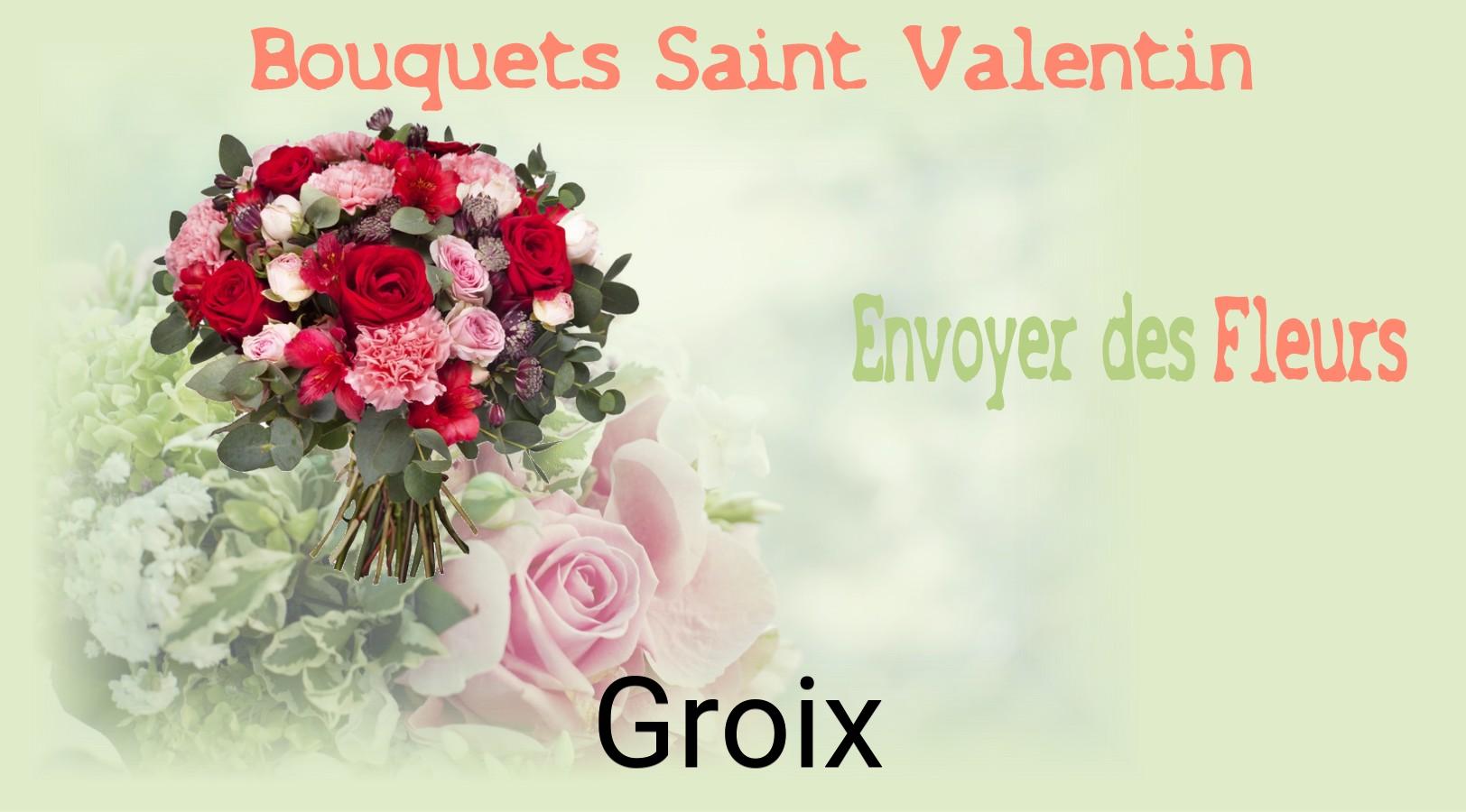 Roses de Saint-Valentin livrées à Groix